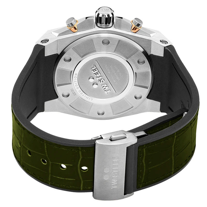 TW Steel Ace Genesis 44mm Green Men's Limited Edition Watch