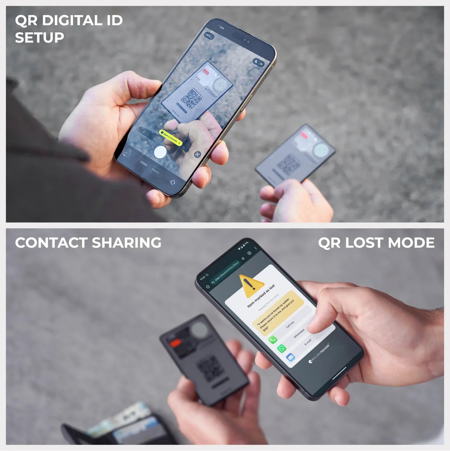 AirCard™ Pro Dual - Apple+Android Ultra-thin Bluetooth Tracker