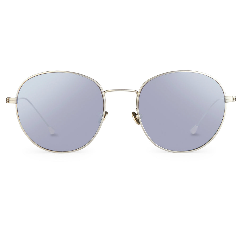 Ann Demeulemeester Sunglasses Oval Silver