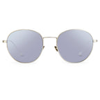 Ann Demeulemeester Sunglasses Oval Silver