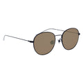Ann Demeulemeester Sunglasses Oval Black and Brown