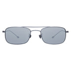 Ann Demeulemeester Sunglasses Rectangular Antique Aviator White Gold & Silver Mirror