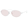 Ann Demeulemeester x Linda Farrow Silver/Pink Sunglasses