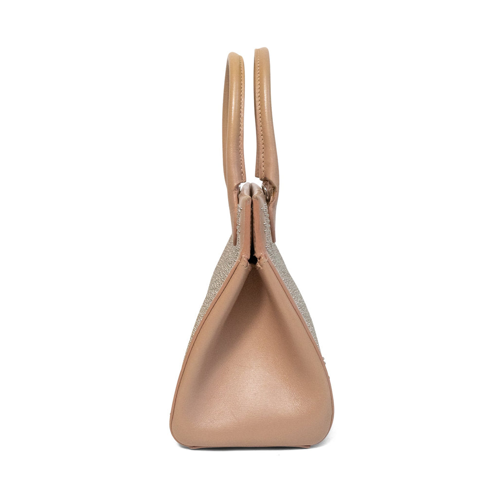 Alaia Studded Top Handle Bag