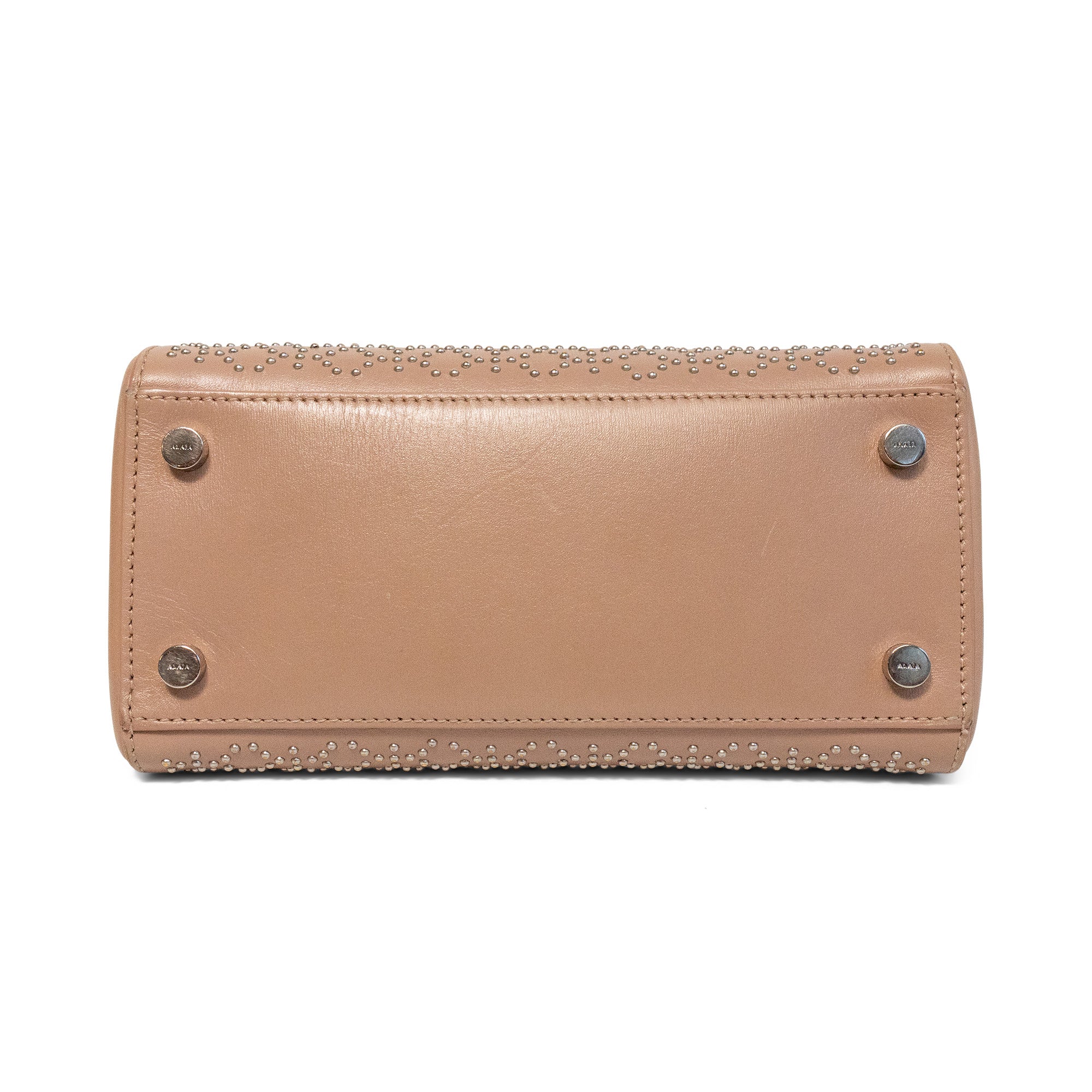 Alaia Studded Top Handle Bag