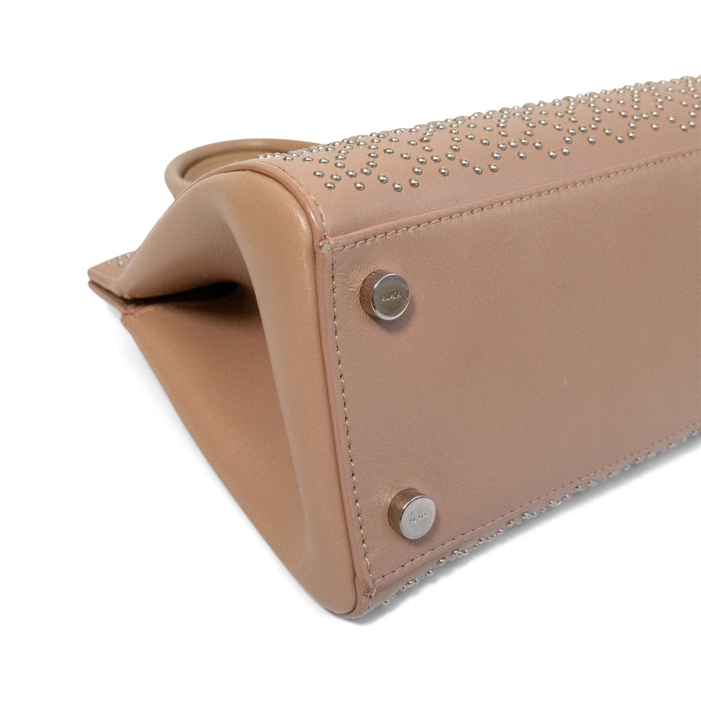 Alaia Studded Top Handle Bag