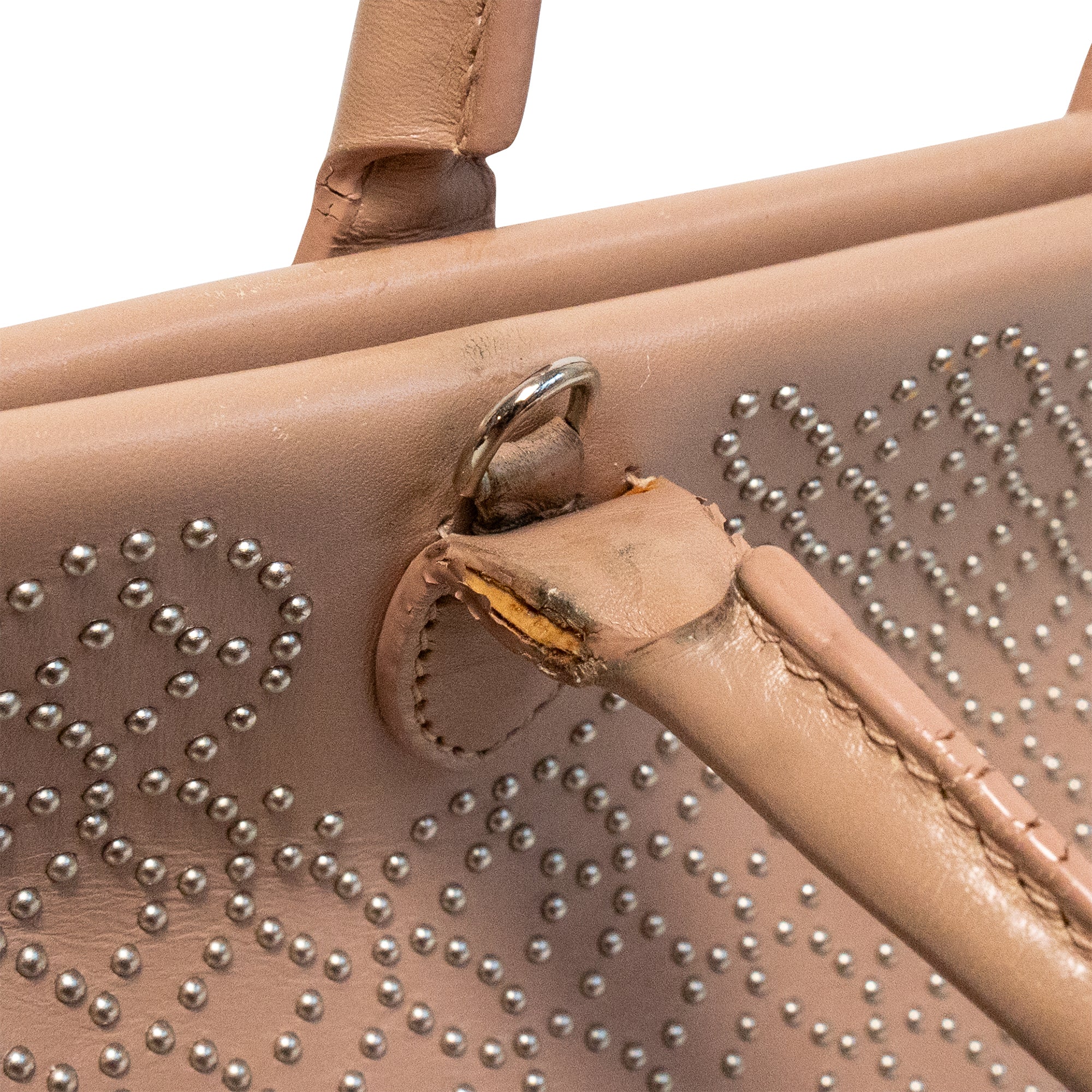 Alaia Studded Top Handle Bag