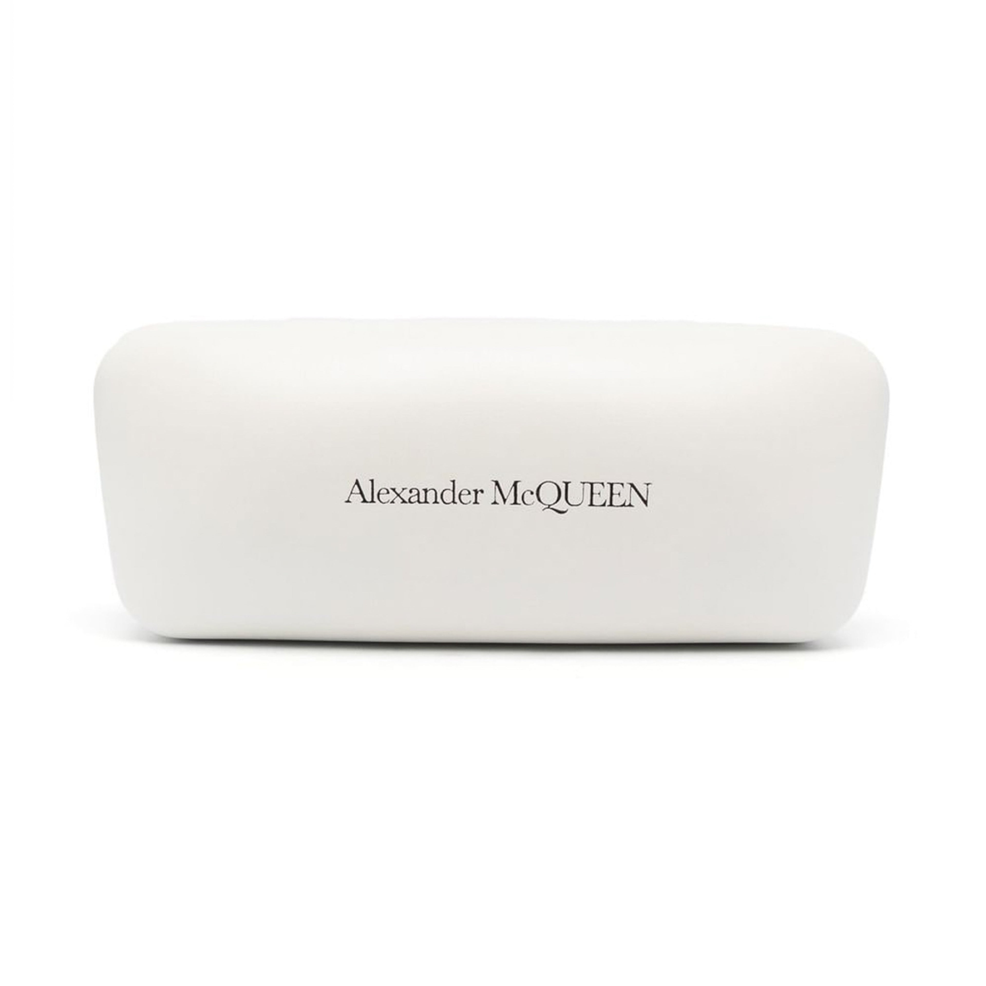 Alexander McQueen Men's Sunglasses Browline Bronze