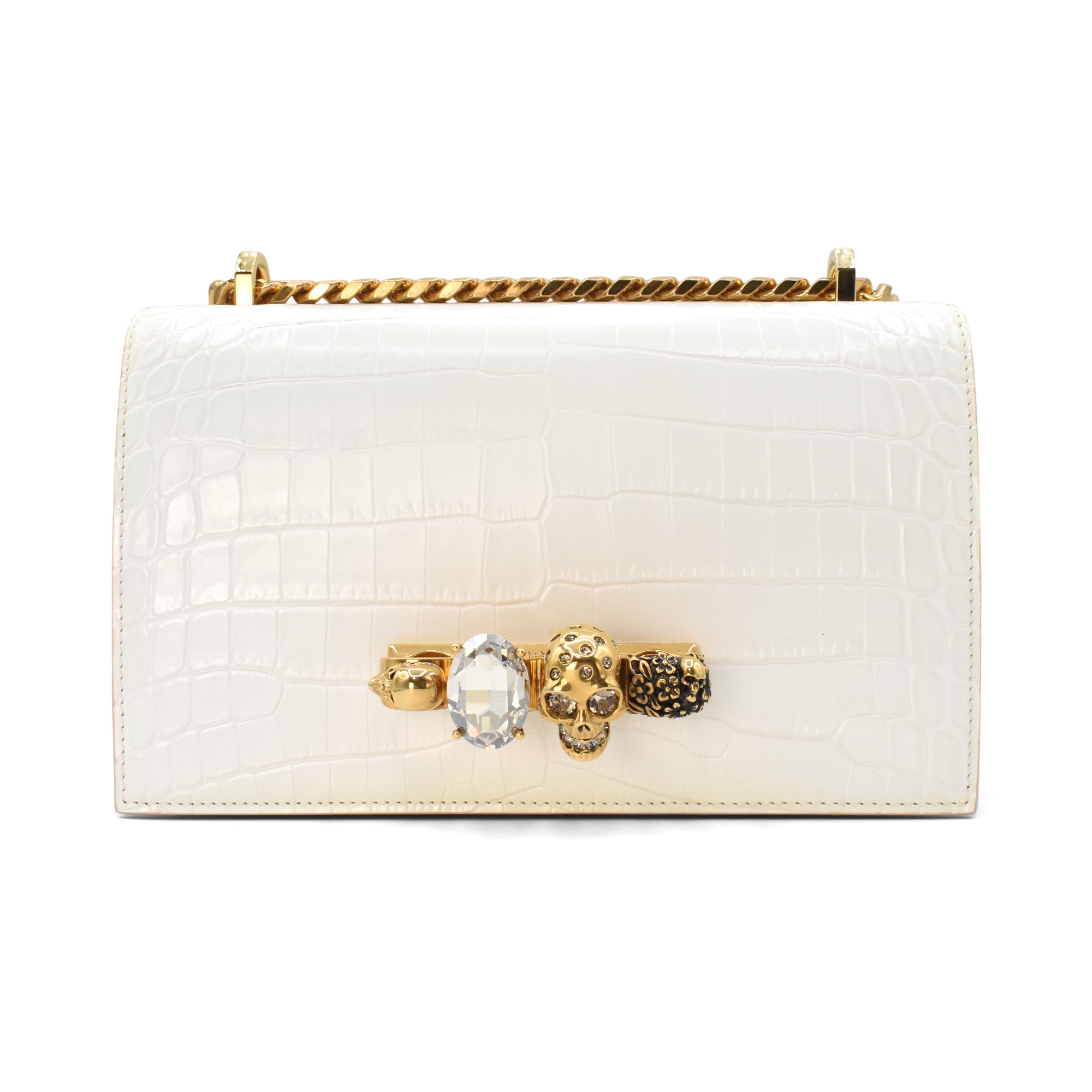 Alexander McQueen 'Jewelled' Satchel Bag