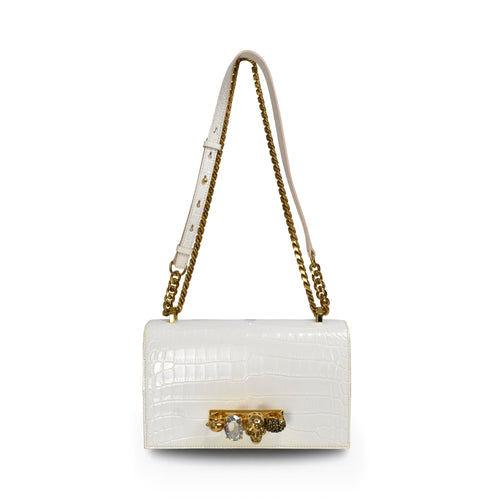 Alexander McQueen 'Jewelled' Satchel Bag