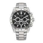 Citizen Men's Chronograph Black Dial Sport Watch 44mm