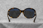 Ann Demeulemeester Ladies Sunglasses Oversized Tortoise Shell and Grey