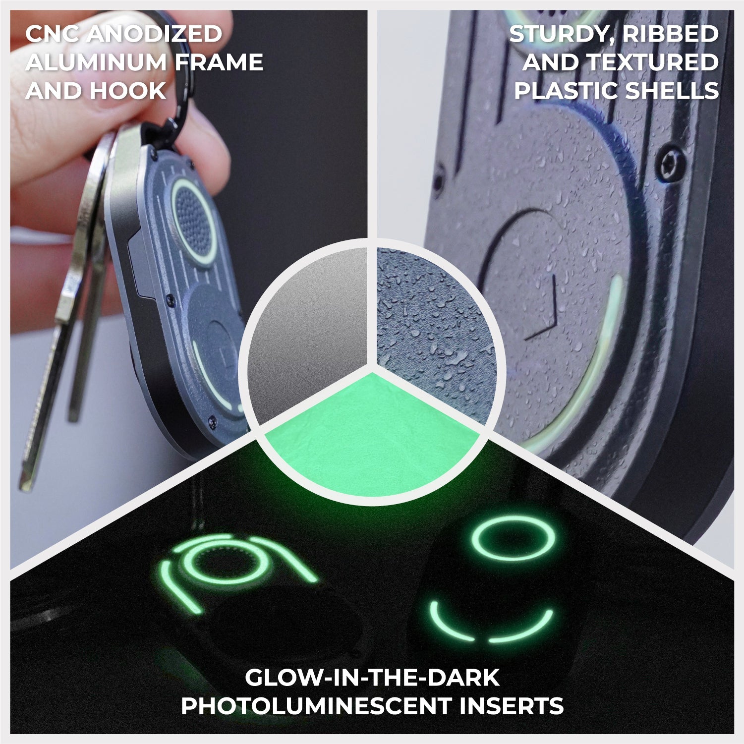 AirNotch™ Pro Dual - Apple+Android Bluetooth tracker