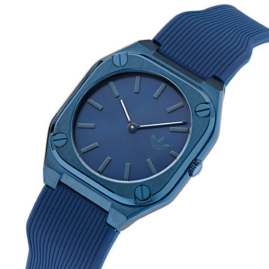 Adidas Originals City Tech Thin Unisex Blue Watch