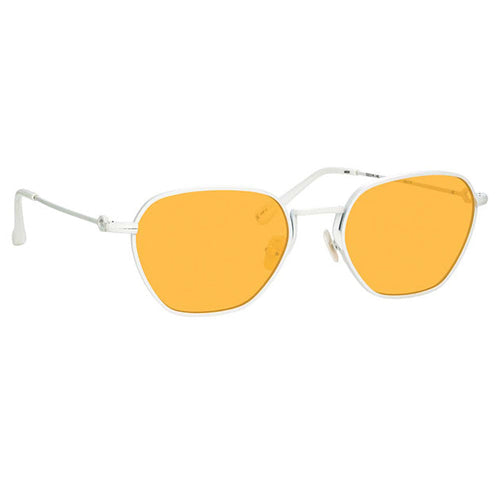 Alessandra Rich x Linda Farrow Orange Women’s Sunglasses