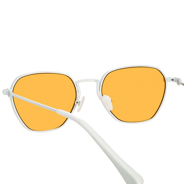Alessandra Rich x Linda Farrow Orange Women’s Sunglasses