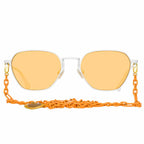 Alessandra Rich x Linda Farrow Orange Women’s Sunglasses