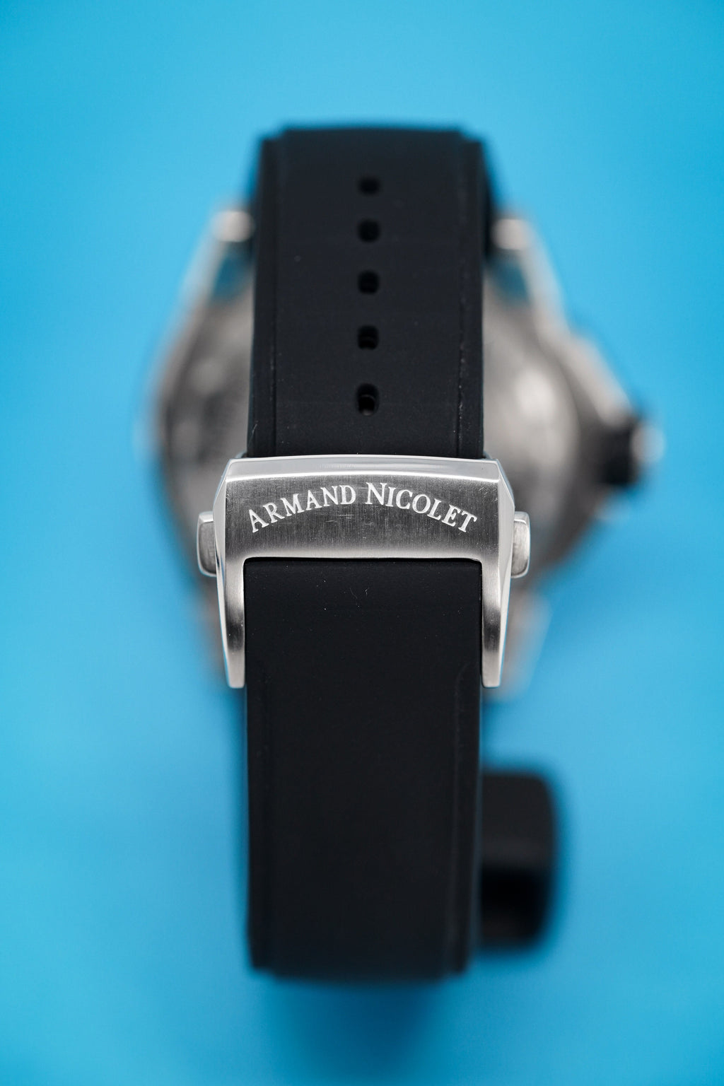 Armand Nicolet JS9-41 GMT Black 41MM Stainless Steel