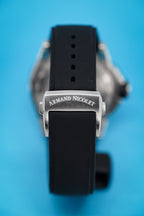 Armand Nicolet JS9-41 GMT Black 41MM Stainless Steel