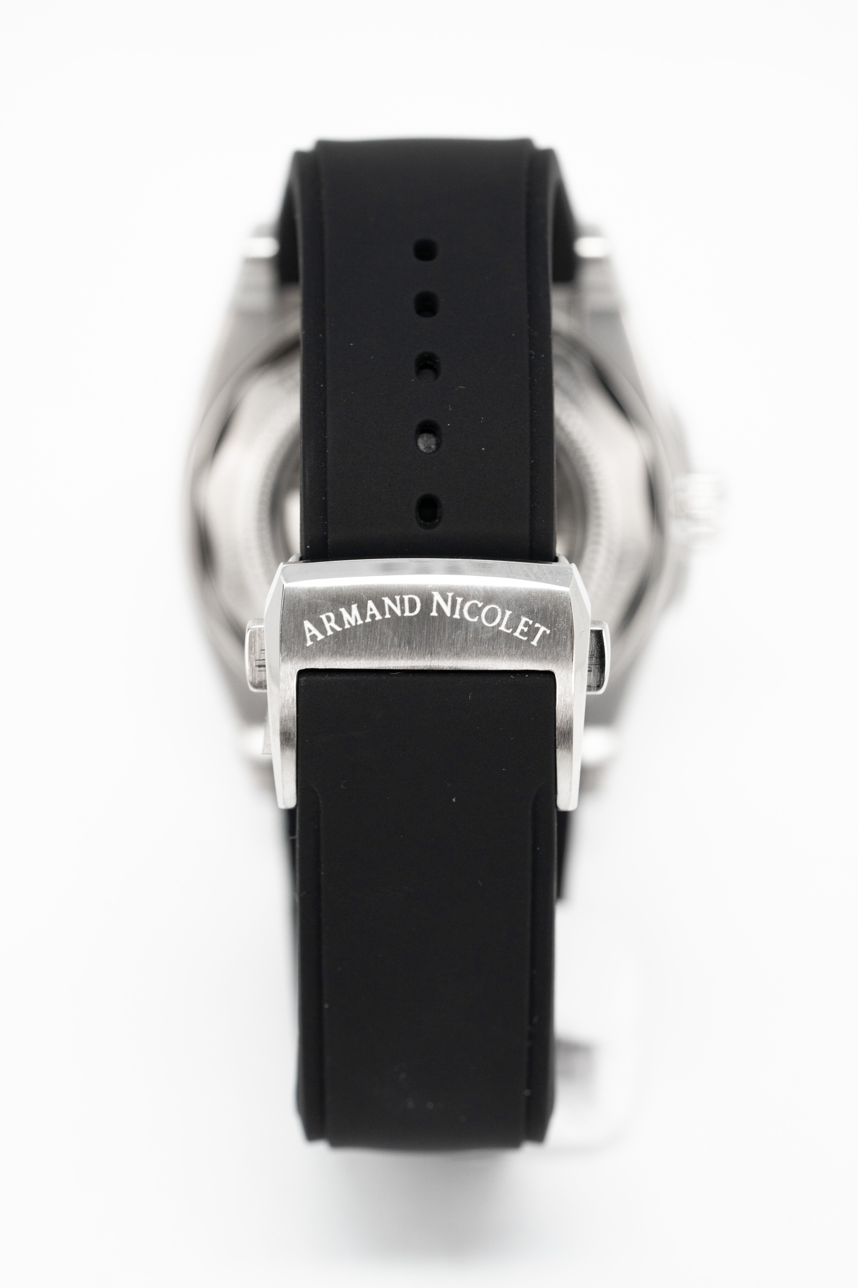 Armand Nicolet Men's Watch J09-3 Black Rubber