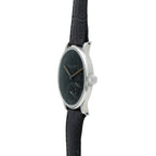 Portugieser | 42mm, Alligator Leather Strap, Black Dial