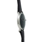 Portugieser | 42mm, Alligator Leather Strap, Black Dial
