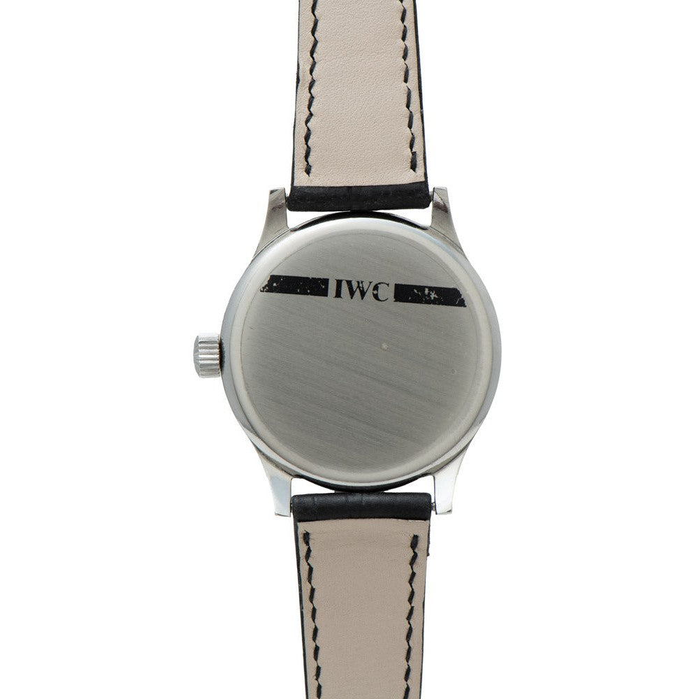 Portugieser | 42mm, Alligator Leather Strap, Black Dial