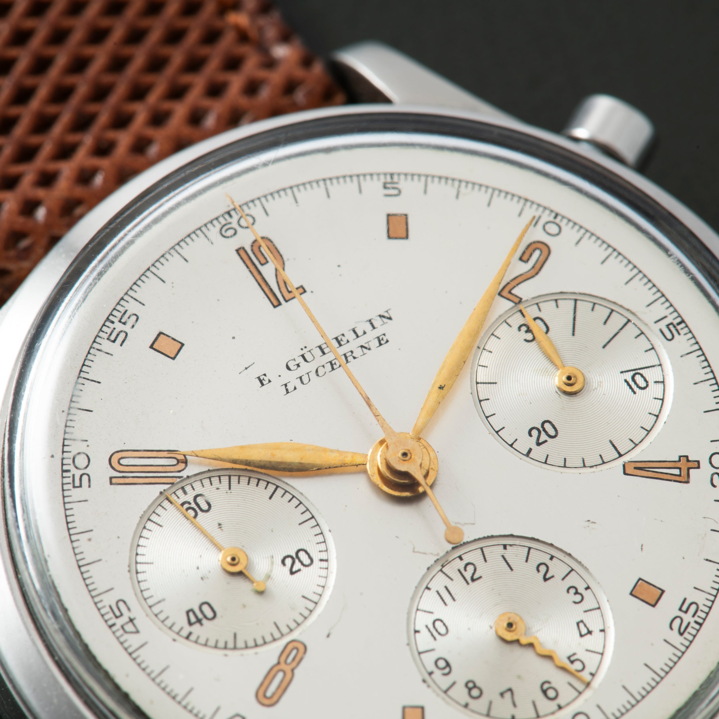 Gübelin 'Oversize' Waterproof Chronograph