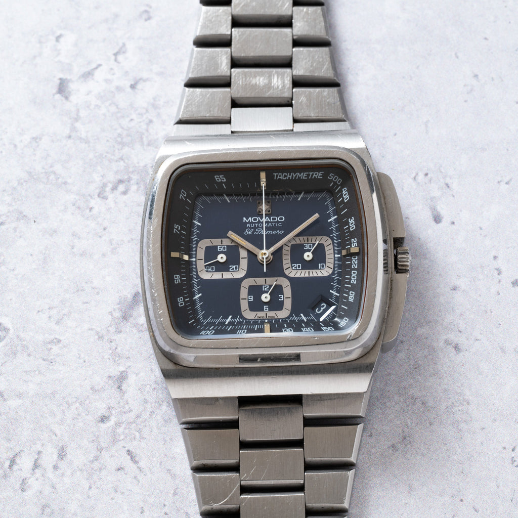 Movado El Primero Chronograph 'TV Case'