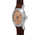 Longines 'Salmon' Pointer Date