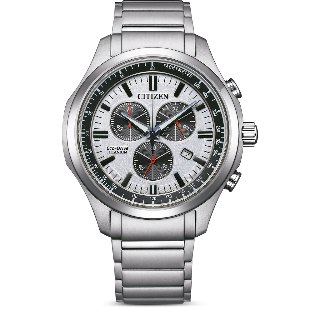 Citizen Eco-Drive Chronograph Silver Men's Watch