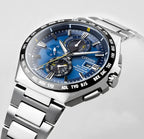 Citizen Men's Watch Chronograph Radio Controlled Eco-Drive Titanium Blue AT8234-85L