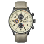 AVI-8 Hawker Hurricane Classic Chronograph Beige Watch