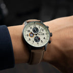 AVI-8 Hawker Hurricane Classic Chronograph Beige Watch