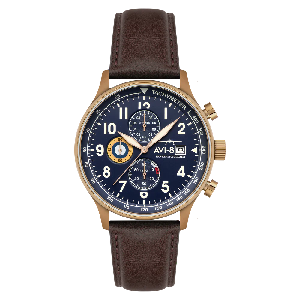 AVI-8 Hawker Hurricane Brown Mens
