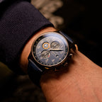 AVI-8 Hawker Hurricane Blue Dial Chronograph Watch