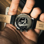 AVI-8 Hawker Hurricane Chronograph Black Dial Gun Case Watch