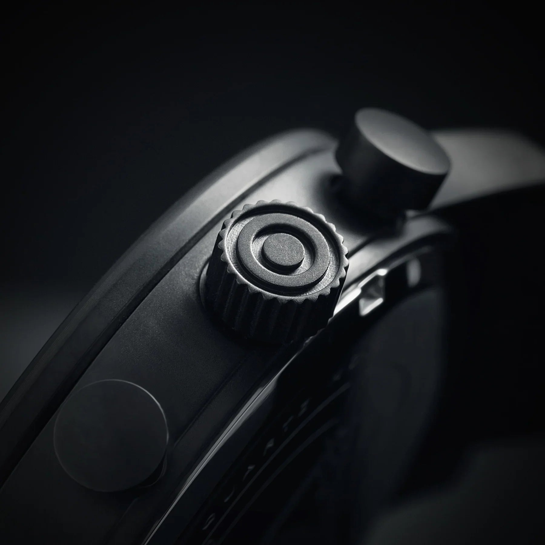 AVI-8 Hawker Hurricane Chronograph Black Dial Red Strap Watch