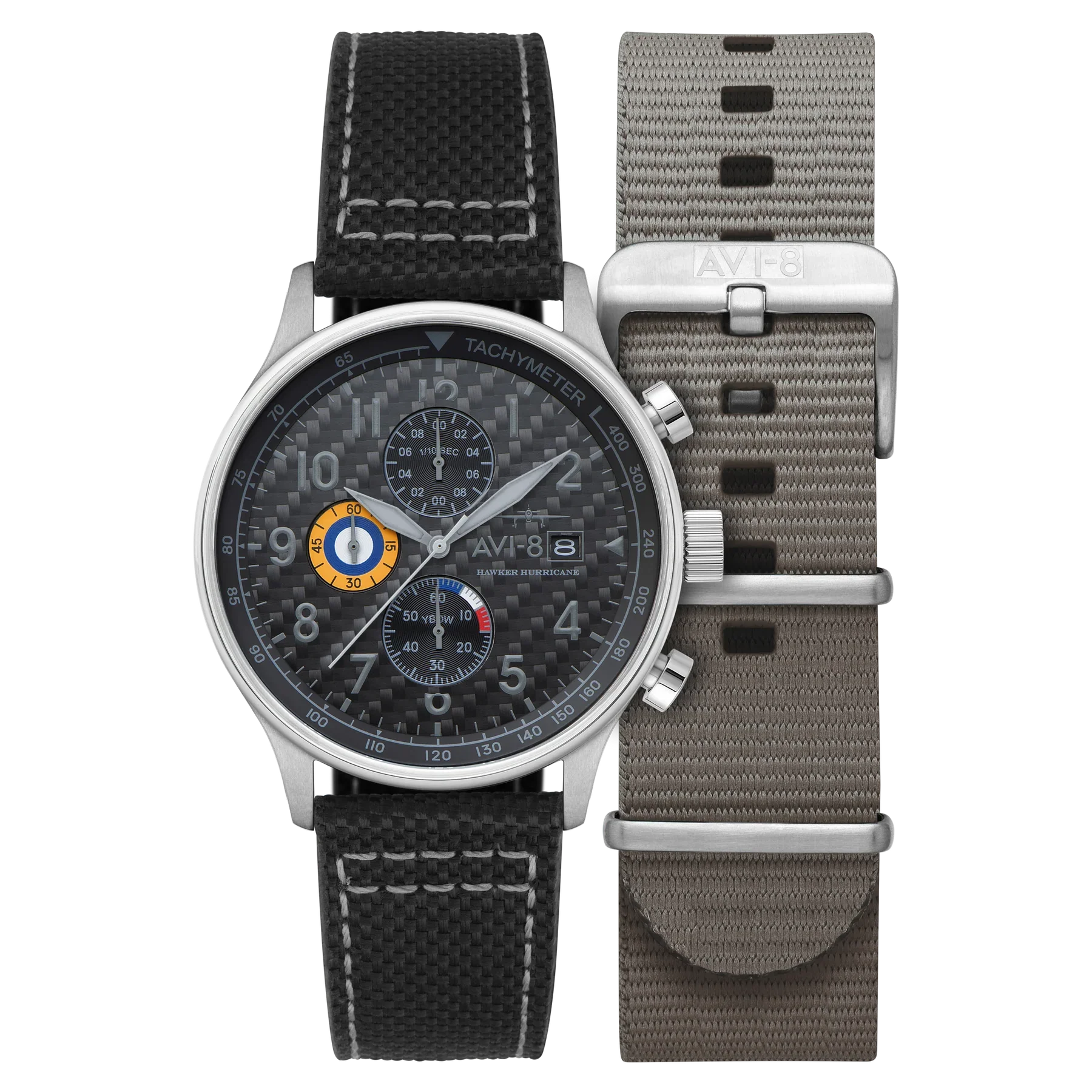 AVI-8 Hawker Hurricane Classic Chronograph Black Watch