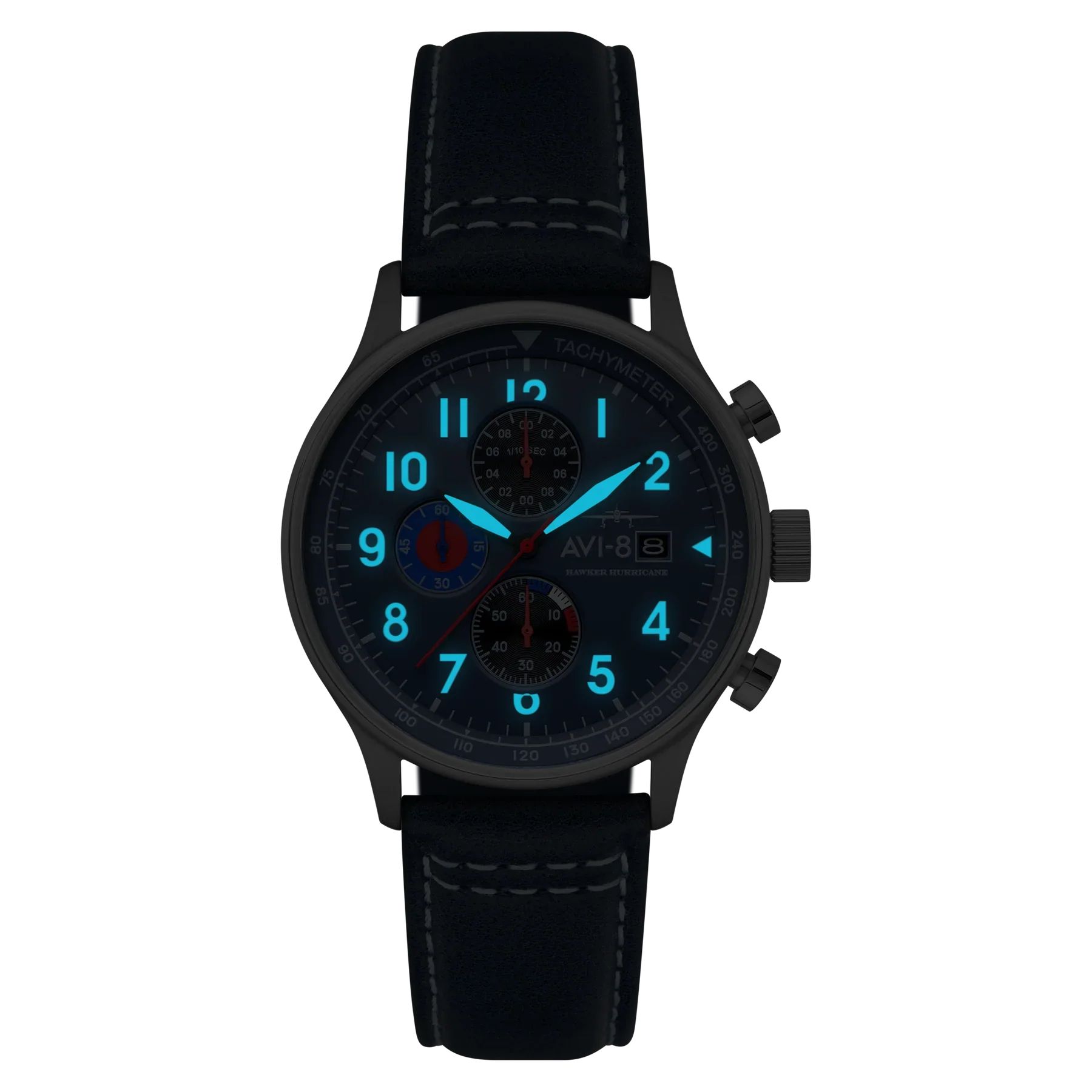 AVI-8 Hawker Hurricane Classic Chronograph Blue Watch