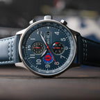 AVI-8 Hawker Hurricane Classic Chronograph Blue Watch