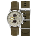 AVI-8 Hawker Hurricane Classic Chronograph Khaki Green Watch