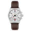 AVI-8 Spitfire Lock Chronograph Aircraft White Watch