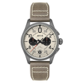AVI-8 Spitfire Lock Chronograph Grey Cream Watch