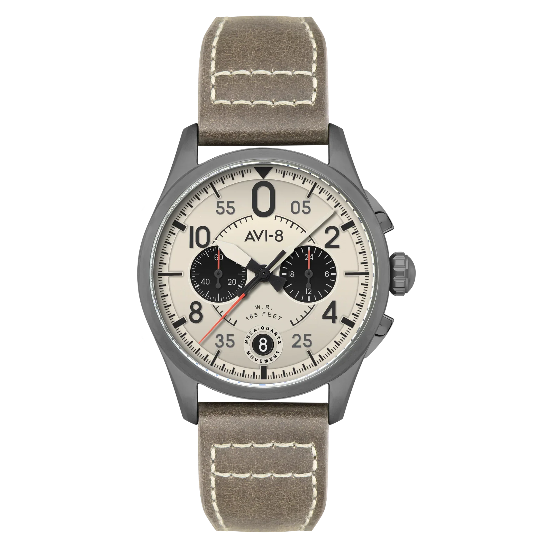 AVI-8 Spitfire Lock Chronograph Grey Cream Watch