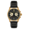 AVI-8 Spitfire Lock Chronograph Black Dial Bronze Case Watch