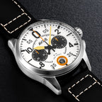 AVI-8 Spitfire Lock Imperial War Museums Edition White Chronograph Watch