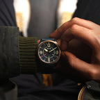AVI-8 Spitfire Smith Men's Blue Automatic Watch