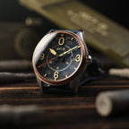 AVI-8 Spitfire Smith Men's Blue Automatic Watch