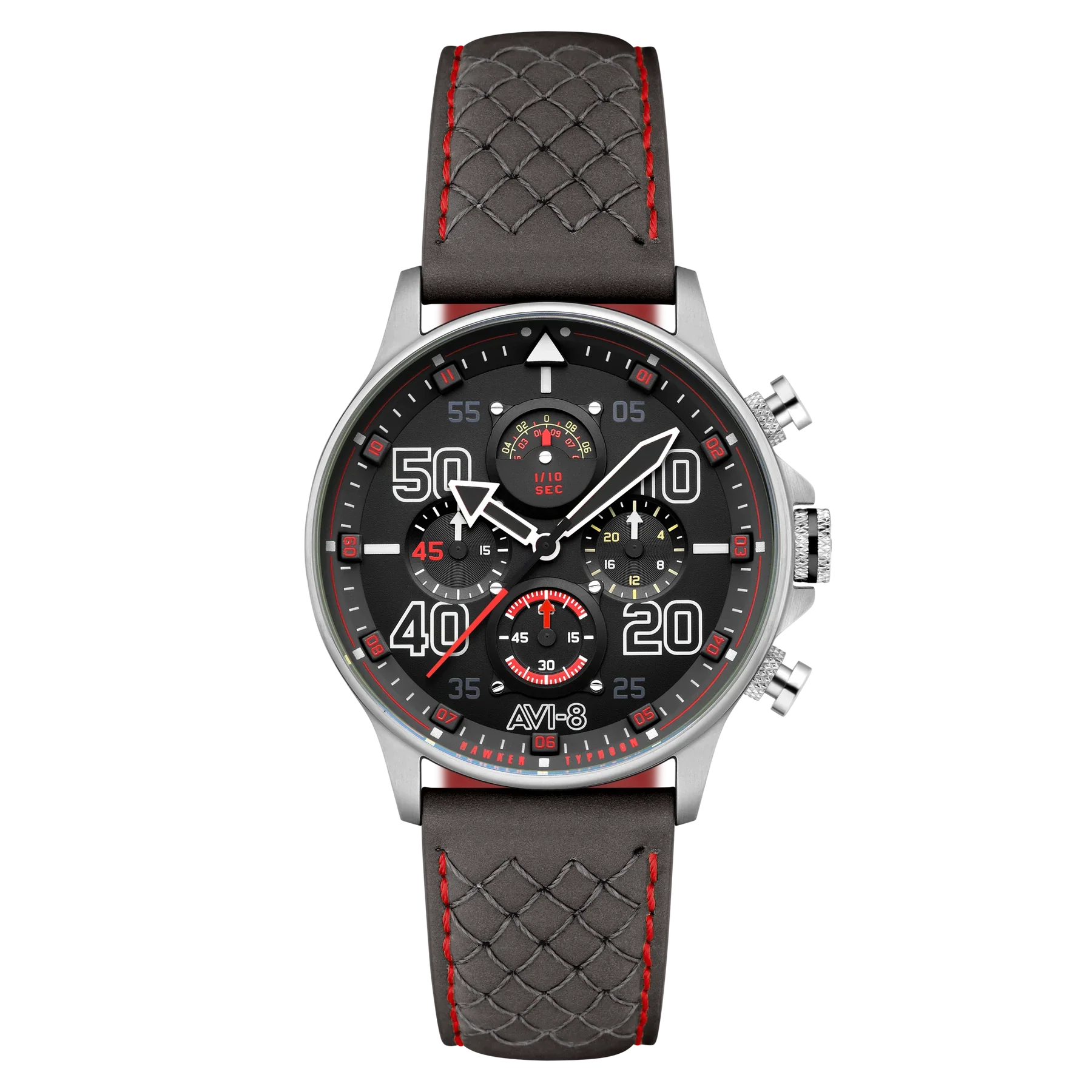 AVI-8 Hawker Typhoon Coningham Men's Black Chronograph Watch